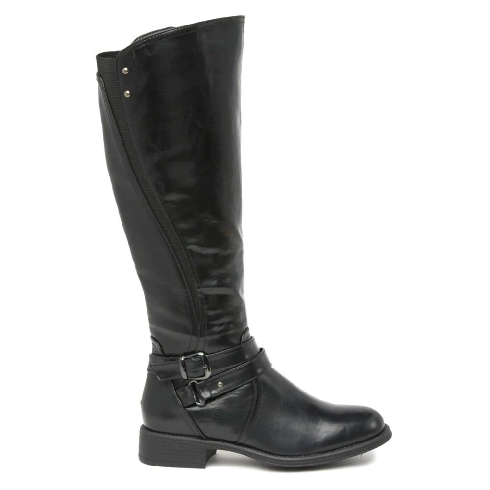 Bergen Buckle Strap Tall Boot WANTED FOOTWEAR 6.5